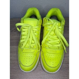 Off-White C/O Virgil Abloh Out Of Office Calf Leather- Yellow Fluo Size 40
